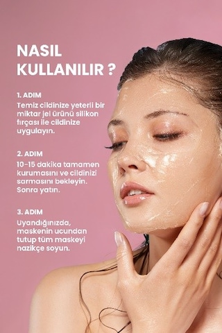 Royues Soyulabilir Kolajen Jel Yüz Maskesi 50 ML