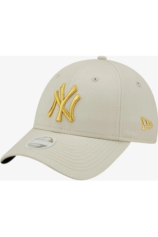 New Era Metallıc Logo 9forty Neyyan Unisex Şapka 60222491 Bej
