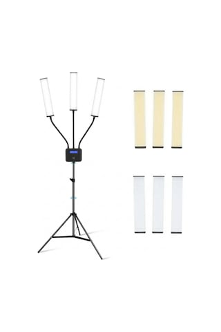 Ringo 3 Kollu Esnek Sedye Işığı 90 Watt - Ekranlı