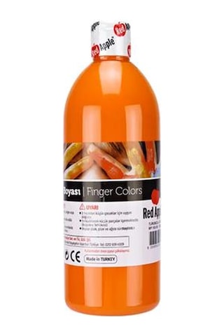 Red Apple Parmak Boya 10x500 Gr 10'lu Set Çok Renkli