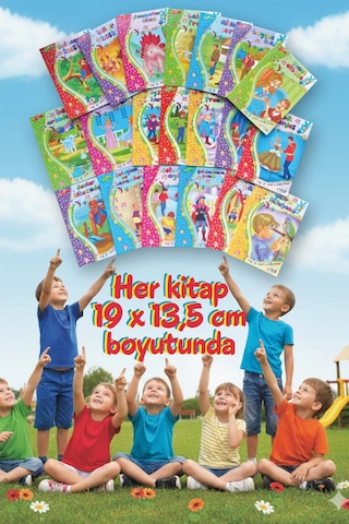 2. Ve 3. Sınıflara Göre Setli Çok Güzel Hikayeler 20 Kitap - Hediyeli - Değerlendirme Sorulu