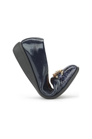 Ziya, Kadın Hakiki Deri Babet 1531050z26142208k Lacivert 1531050z26142208k 200 Lacivert