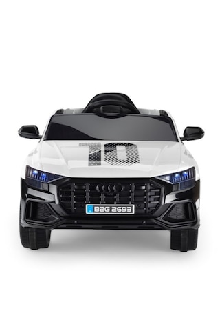 Baby2go 2693 Sport Akülü Araba 12 Volt / Beyaz Beyaz
