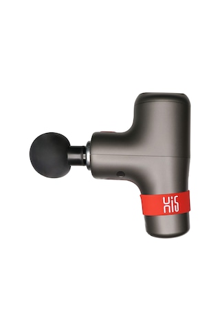Hi5 10347 Genel Titreşim Masaj Aleti Derin Doku Masaj Tabancası Spor Sonrası Kilo Vermek İçin Masaj Tabancası Boyun Omuz Sırt Rahatlatıcı Sessiz Çalışma 6 Masaj Başlığı Gri Sert Kılıflı 1520 G