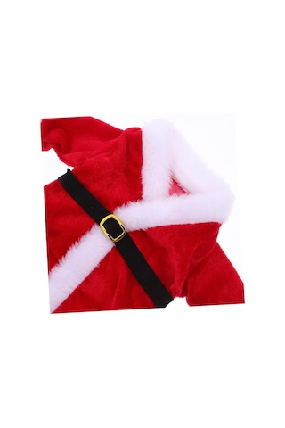 Amosfun 2 Adet Şarap Şişesi Elbise Etek Kapağı Noel Şarap Şişesi Kıyafeti Noel Şarap Şişesi Tutucu Noel Şarap Şişesi Üstü Şarap Kapağı