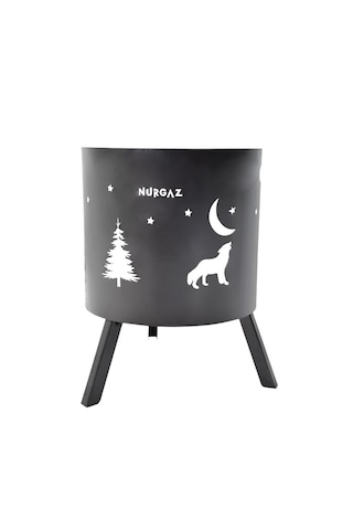 Nurgaz Orman & Bahçe Şöminesi Hayvan Figürlü – Büyük Boy NG OS