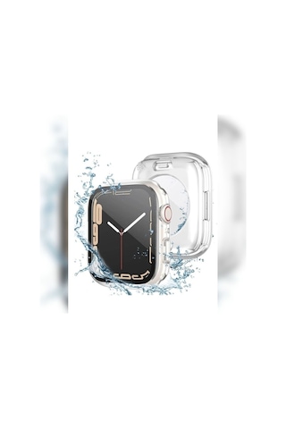 Apple Uyumlu Watch 7 45mm 360 Derece Korumalı Kasa Ve Ekran Koruyucu Zore Watch Gard 12