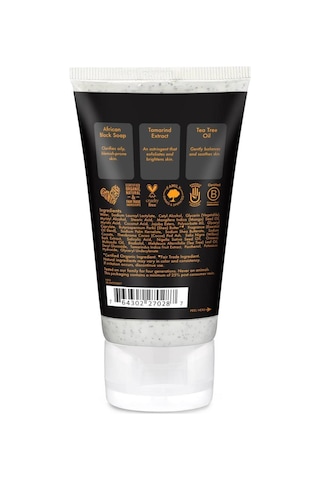 Shea Moisture Afrika Siyah Sabunu Yüz Yıkama ve Peeling 43GR