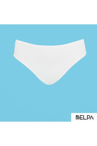 Belpa Ersa İç Giyim Ribana Bikini 6'lı Beyaz