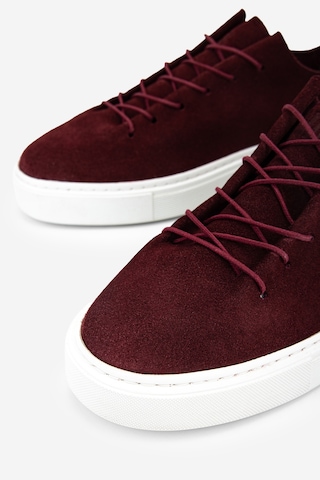 Valmenti Erkek Hakiki Deri Kırmızı Sneakers & Spor Ayakkabı 352 24376 Erk Ayk Y26 Kıremıt Suet
