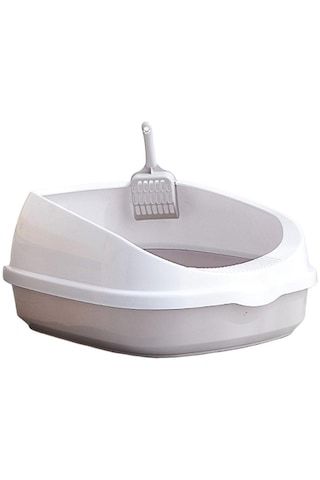 Suntek 16 Inç Üstü Açık Kedi Çöp Kutusu Kürekli Kediler Sistemi