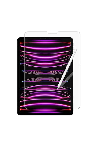 Apple Uyumlu iPad  Pro 12.9 2022 M2 Paper Like Kağıt Hissi Mat Film - AL3289