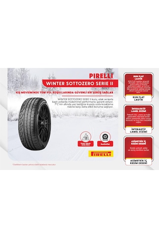 Pirelli 265/35 R21 101W XL Wsottozero Serie 2 A7a Kış Lastiği 2024