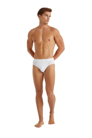 Blackspade Erkek Slip Külot 2Li Paket Loose Fit 9625 - Beyaz