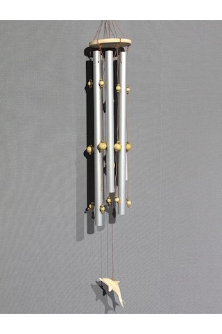 Boncuklu Metal Rüzgar Çanı Model 2 Boncuklu Metal Rüzgar Çanı Model 2