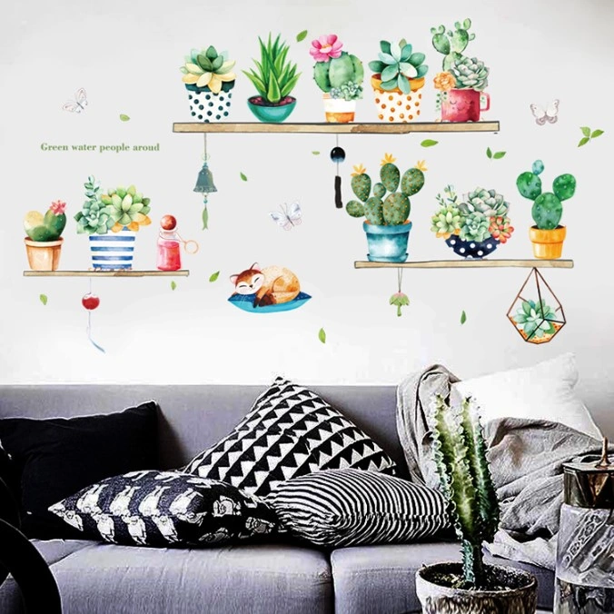 Raf Tasarımlı Karışık Dizaynlı Yapışkanlı Sticker Seti 4741 Akçaağaç