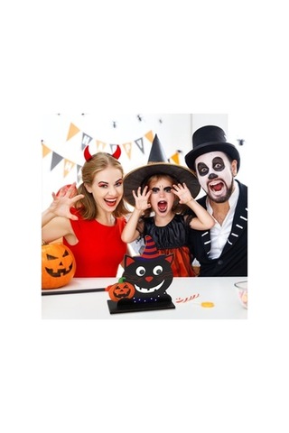 Lijinxu Cadılar Bayramı Masa Süslemeleri Parti Topper S Için