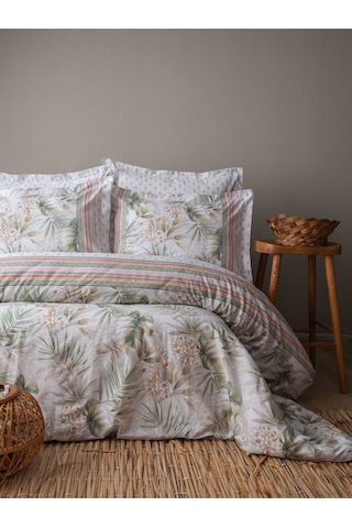 Senses Havana Nevresim Takımı Yeşil Çift Kişilik Yeşil