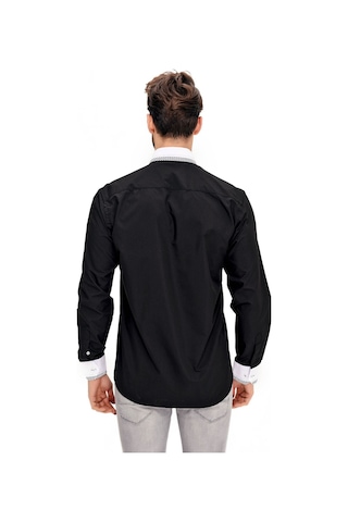G631 DEWBERRY GÖMLEK-SİYAH Siyah