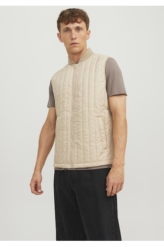 Jack & Jones Suya Dayanaklı Kapitone Yelek - City 12237730 Crockery