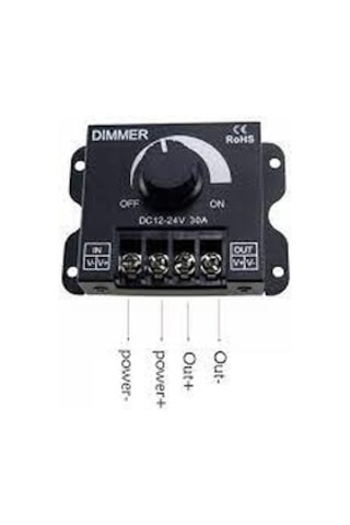 Manuel Led Dımmer 30 Amper Led Kısıcı, Arttırıcı