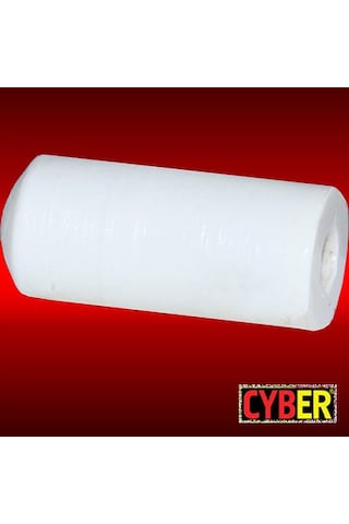 5 Mm Plastik Tel Tapası Uzun Tip-Beyaz