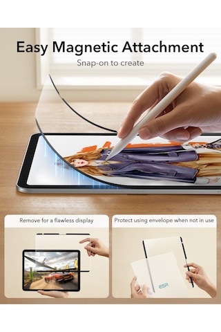 Apple Uyumlu iPad 10.9 Inç 10./11. Nesil - M2 - M3 2025 Paper Feel Kağıt Hissi Tablet Ekran Koruyucu