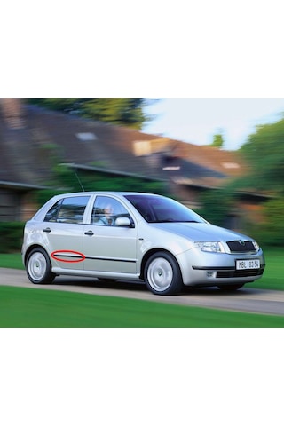 Skoda Fabia MK1 2000-2008 Sağ Arka Kapı Bandı Çıtası 6Y0853754