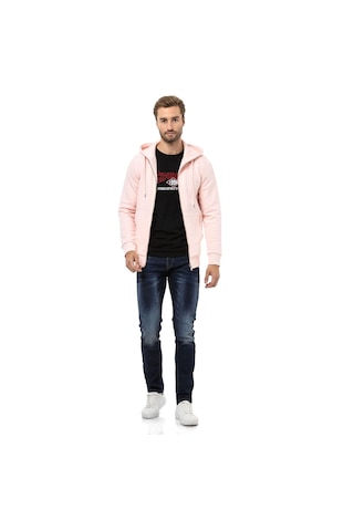 Cipo & Baxx Cl556 Erkek Basic Zip Sweatshirt 001