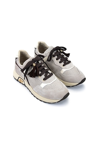 Tamer Tanca Kadın Hakiki Deri Bej Süet Sneakers & Spor Ayakkabı 1192 26103 Bn Ayk Y26 Bej Suet