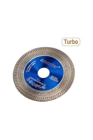 Master 504980 Turbo 115 Mm İnce Çapaksız Mermer Granit Fayans Kesme Taşlama