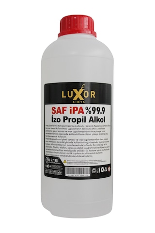 Luxor Kimya Saf İpa %99 İzopropil Alkol 1 L Luxor Kimya Saf İpa %99 İzopropil Alkol 1 L