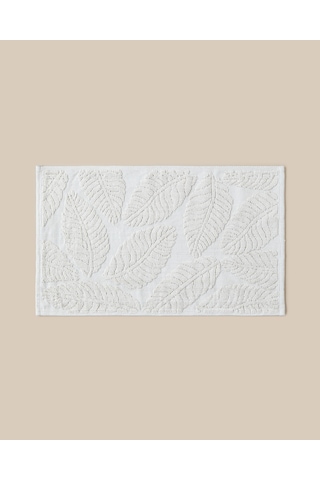 English Home Floweret Pamuklu Bukle Kilim 60x100 Cm Krem