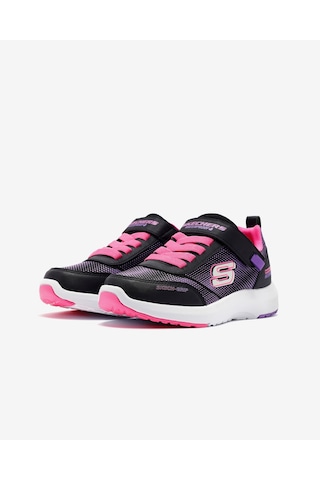 Skechers Dynamic Tread - Journey Time Büyük Kız Çocuk Siyah Spor Ayakkabı 303387l Bkhp Siyah