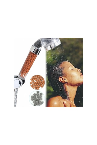 Su Arıtmalı Duş Başlığı Tasarruflu Kokulu Banyo Duş Başlığı Renkli