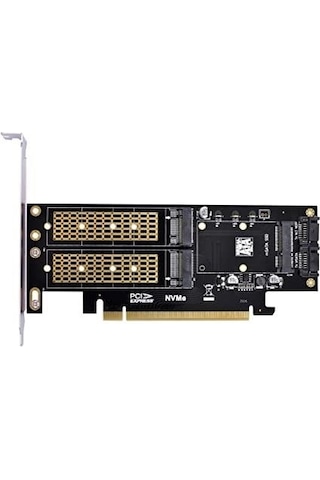 Keepro PCİ Express 16X NVME NGFF Msata Çevirici