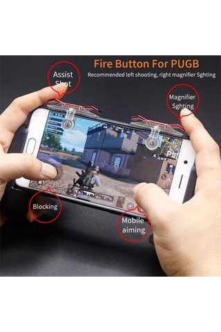 Tüm Telefonlar Için Oyun Adaptörü Pubg Ateş Tetik Düğmesi E9