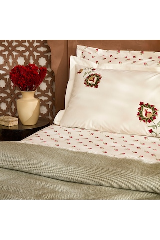 Karaca Home Zenyra Çift Kişilik Nakışlı Nish Set Mutlicolor Renkli
