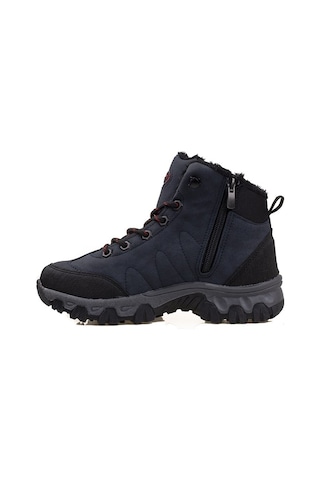 M2S Unisex Yünlü Lacivert Trekking Spor Bot