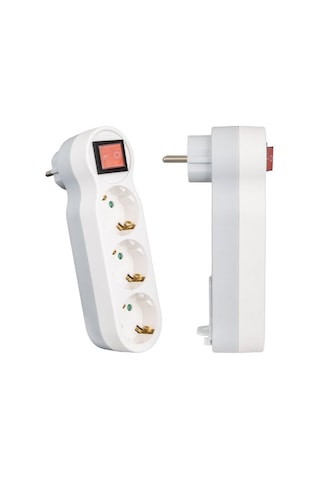 Vea Ve-22415 16 Amper 3500 Watt Anahtarlı 3'lü Priz