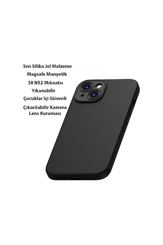 Baseus Güçlü Magsafe Özellikli Kamera Korumalı Apple Uyumlu iPhone 14 Plus Kılıf Ve Ekran Koruyucu Set