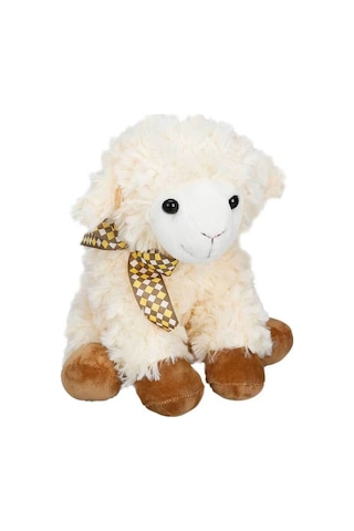 1509 Oturan Peluş Kuzu 24 cm