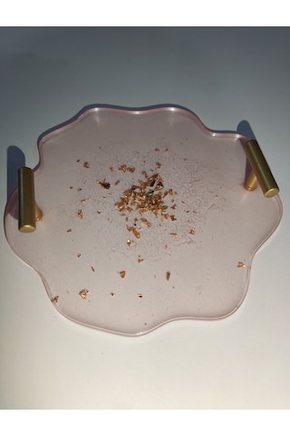 Epoksi Sunum Tepsisi/ Dekoratif Kahve Sunum Tepsisi