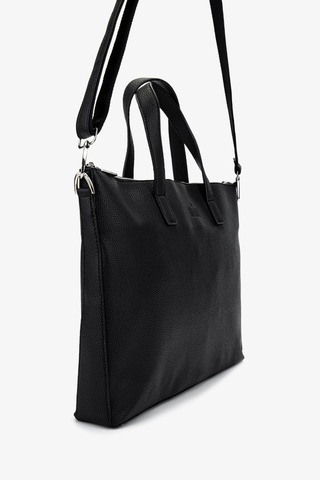 Valmenti Unisex Vegan/deri Siyah Floter Evrak Çantası 1012 2013 Cnt Y25 Sıyah Fltr Siyah