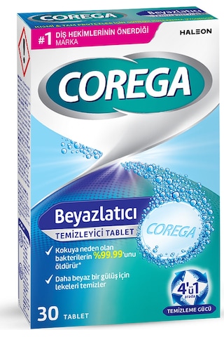 Super Corega Beyazlatıcı Tb 30 Adet