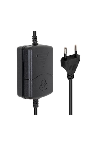 Powermaster Pm-31770 12 Volt - 1 Amper - 12 Watt 5.5 2.5 Mm Uçlu İki Ucu Kablolu Masaüstü Adaptör-4901