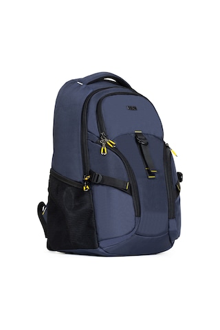 Dada Motorcu Sırt Çantası Lacivert 14-15,6 İnç Laptop Bölmeli Su Geçirmez Kumaş Dada 10 Lacivert