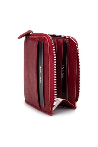 Tamer Tanca Kadın Hakiki Deri Bordo Kartlık 1148 1074 Bn Krtlk Sk25-26 Bordo Bordo