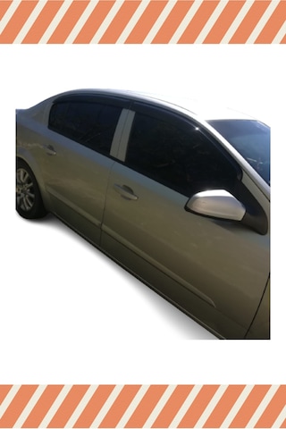 Opel Astra H Sedan 2008-2017 Modellerine Özel 4'lü Mügen Tip Cam Rüzgarlığı