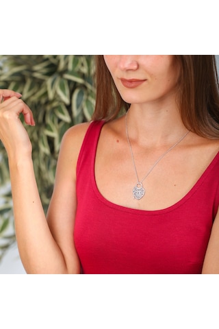 Altınbaş Silver Kilit Forever Kolye KLMC016-25618
